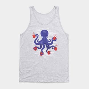 Coffee Octopus Tank Top